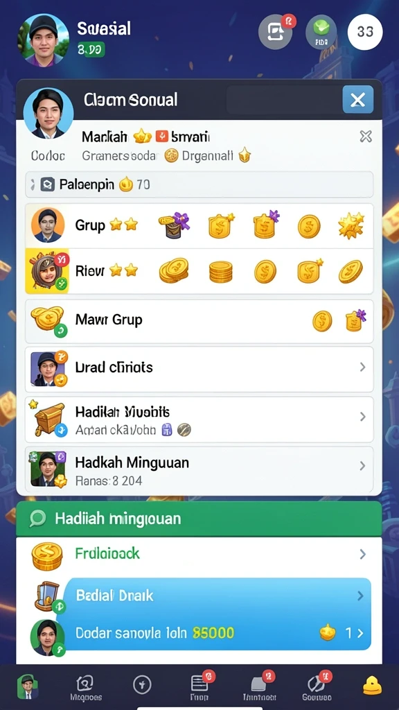 Fitur bonus yang membuat setiap putaran semakin seru.