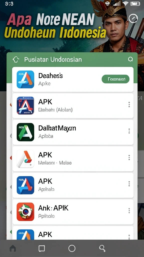 Beragam karakter unik yang bisa dipilih.