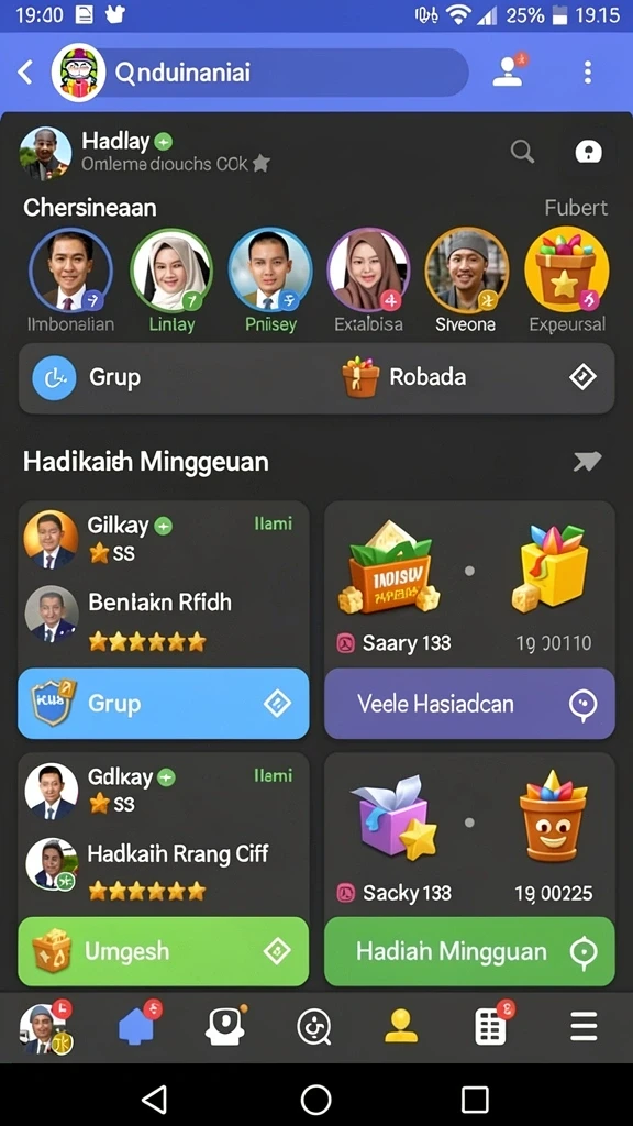 Koleksi permainan slot yang beragam dan menarik.