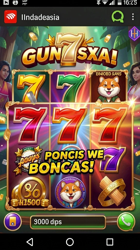 Menampilkan salah satu fitur bonus menarik dalam permainan.