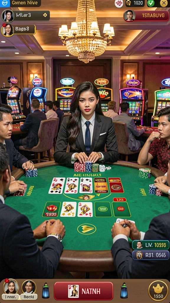 Tangkapan layar menampilkan karakter utama dalam aksi.