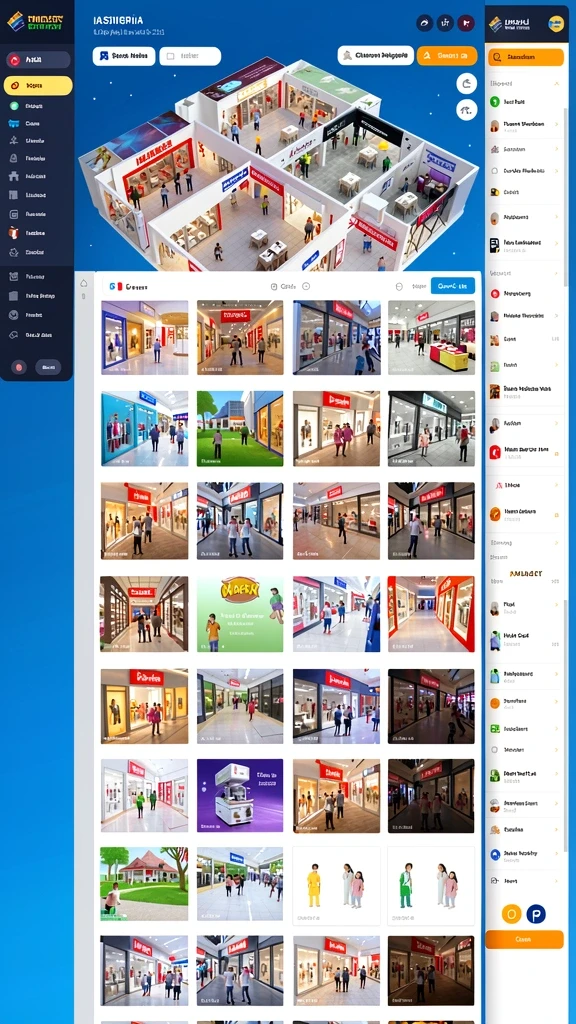 Karakter-karakter lucu yang bisa dimainkan dengan berbagai kemampuan.