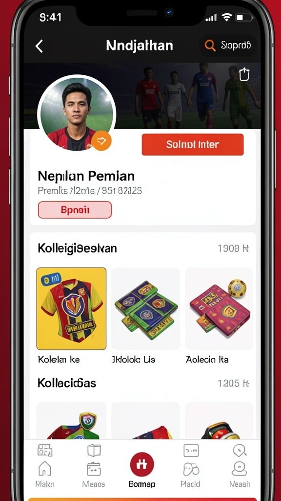 Pengguna dapat melihat statistik permainan mereka dengan mudah.