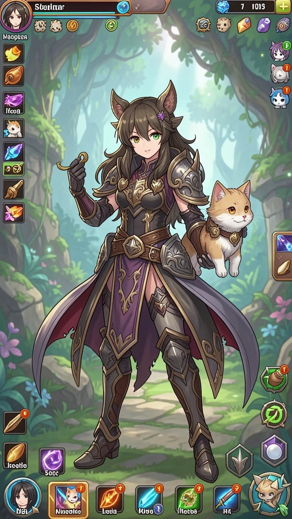 Karakter unik yang bisa dipilih sesuai selera.