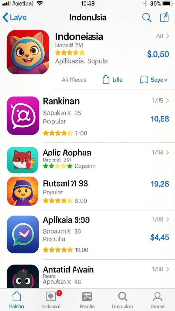 Tangkapan layar menampilkan dunia permainan yang memukau.