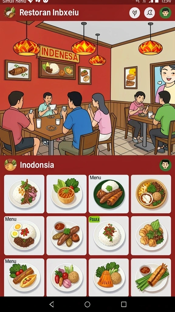 Screenshot memperlihatkan mode bermain multiplayer dengan teman.