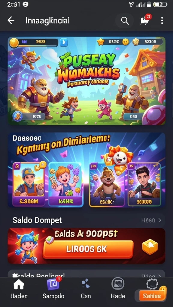 Tampilan antarmuka yang ramah pengguna dan menarik.
