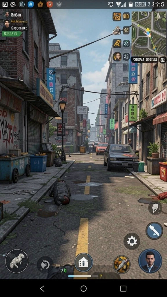 Momen seru dalam permainan multiplayer dengan teman.