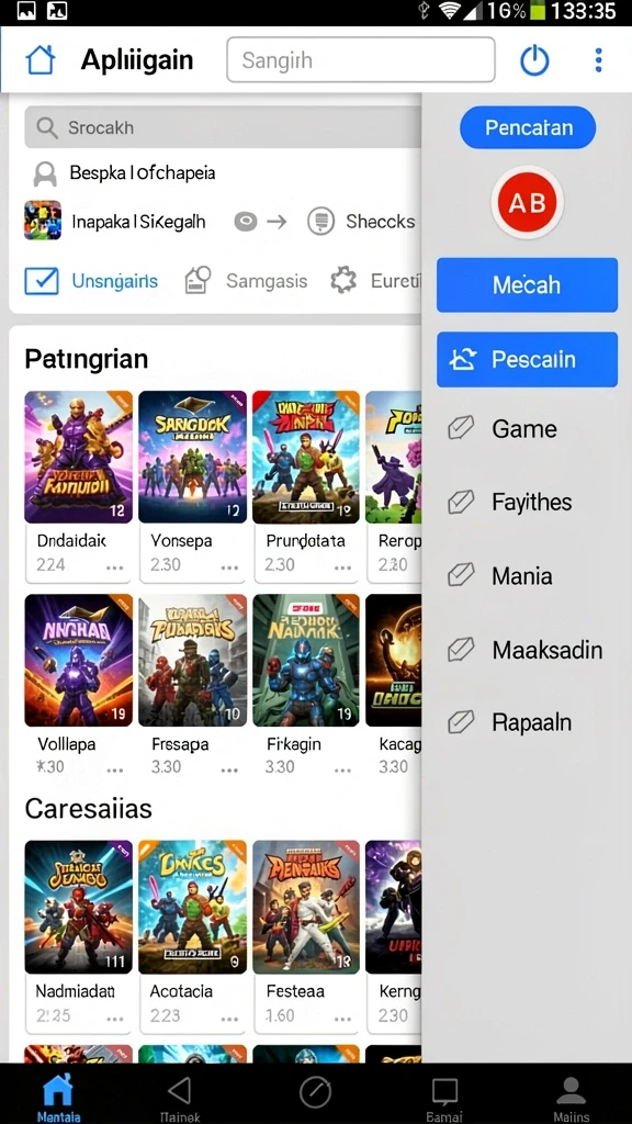 Sistem misi yang beragam dan menantang.