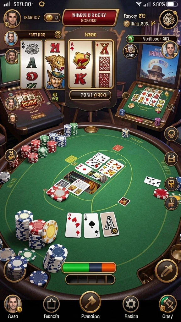 Screenshot tampilan antarmuka pengguna IOSBET yang menarik.