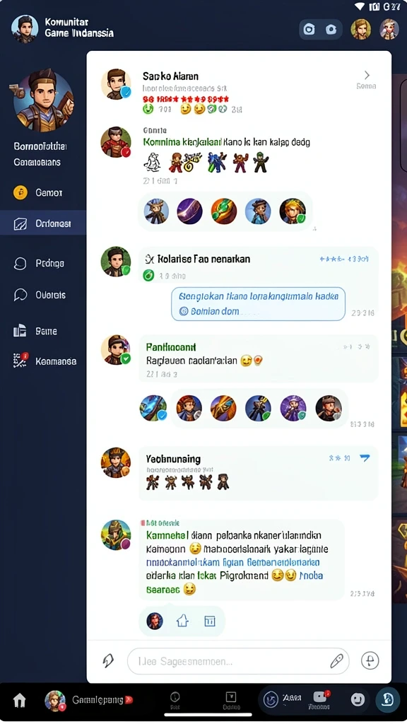 Tampilan antarmuka pengguna yang intuitif.