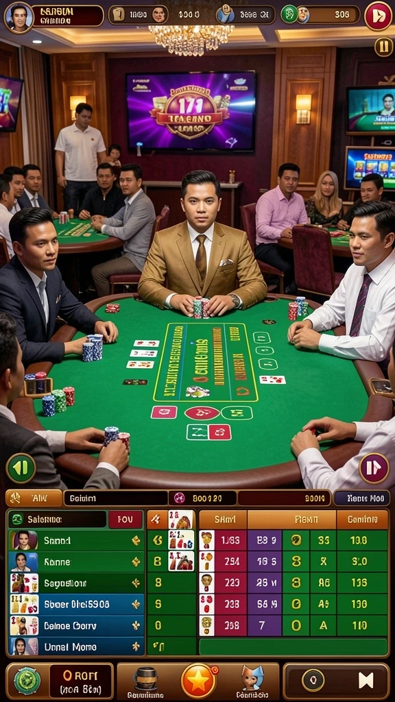 Tangkapan layar menunjukkan berbagai karakter unik yang dapat dimainkan.