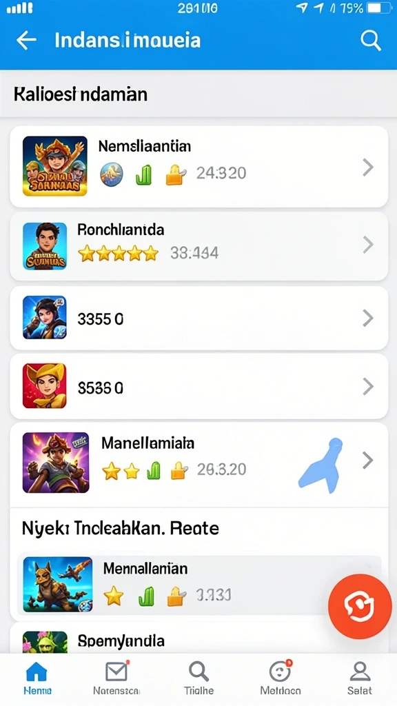 Pertarungan seru melawan monster ganas.