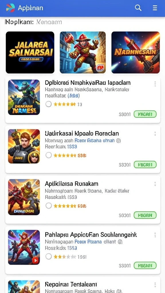 Misi harian yang menantang dan menghibur.