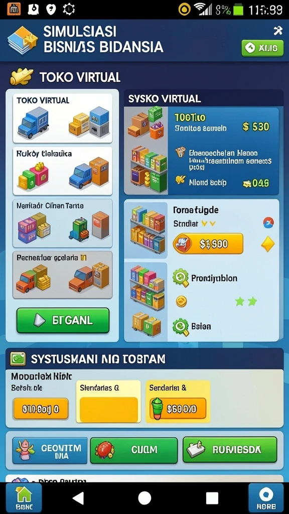 Beragam pilihan permainan yang menyenangkan.