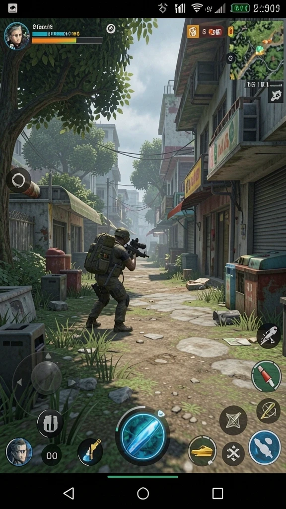 Screenshot memperlihatkan salah satu level baru yang menantang.