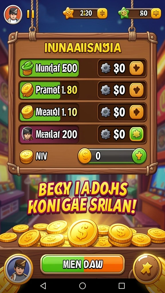 Berbagai mode permainan yang menantang untuk semua pemain.