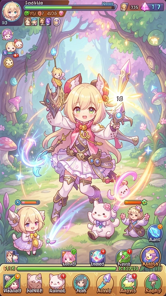 Screenshot menunjukkan mode multiplayer yang seru.