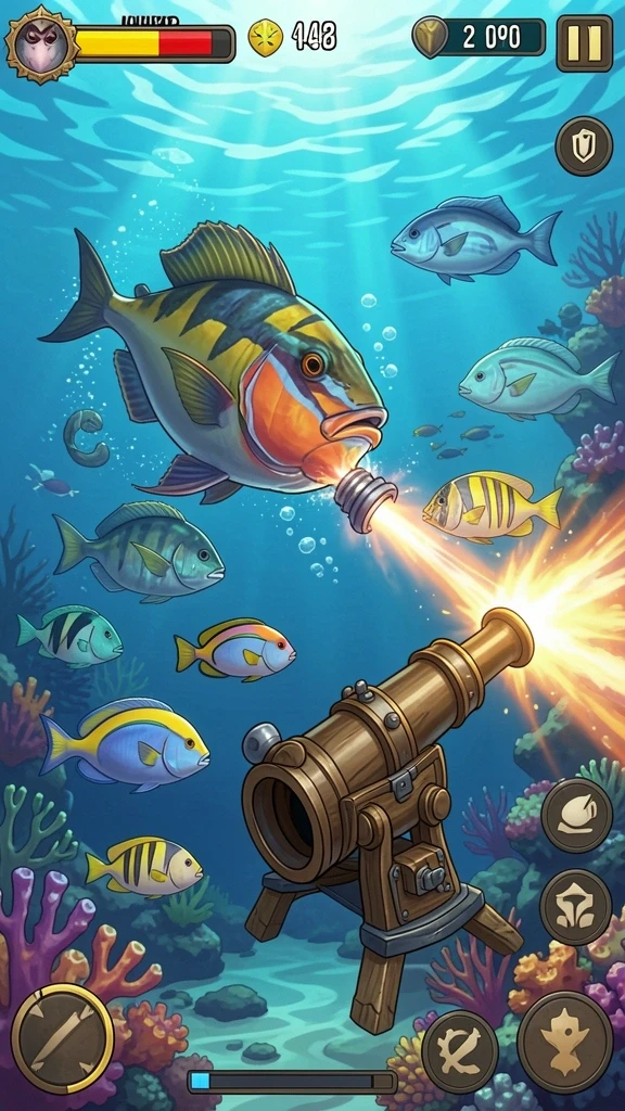Gameplay yang menantang dengan banyak level.