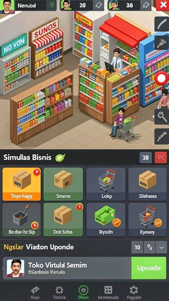 Sistem reward yang memotivasi pemain untuk berprestasi.
