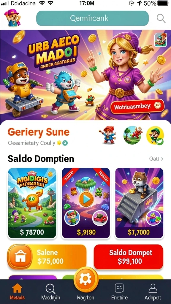 Pengalaman gameplay penuh aksi dan tantangan.