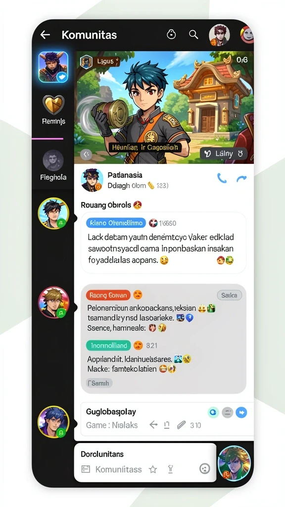 Keseruan berinteraksi dengan pemain lain secara langsung.
