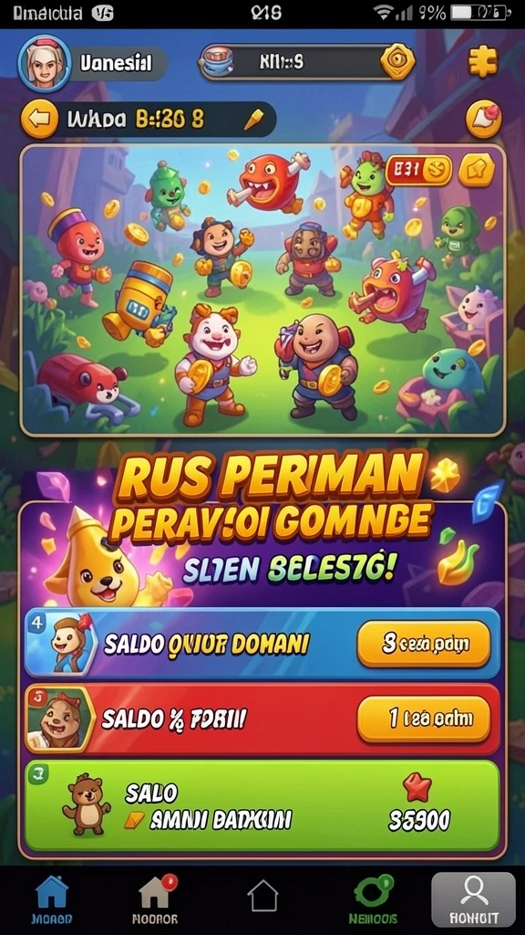 Tampilan antarmuka yang intuitif dan ramah pengguna.