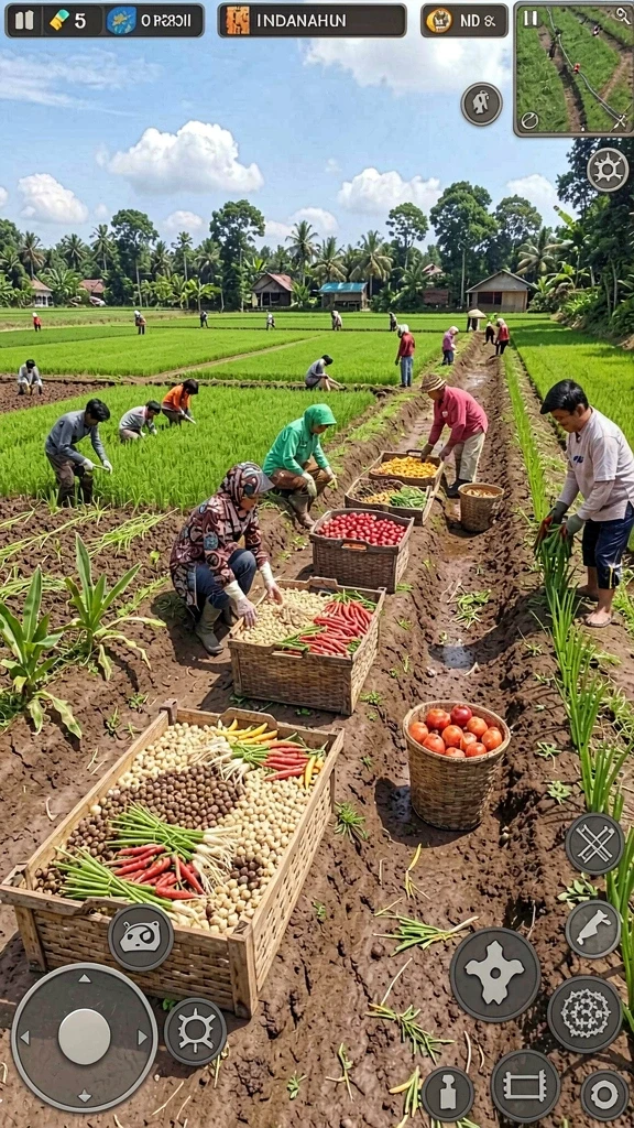 Karakter-karakter unik dengan kemampuan spesial.