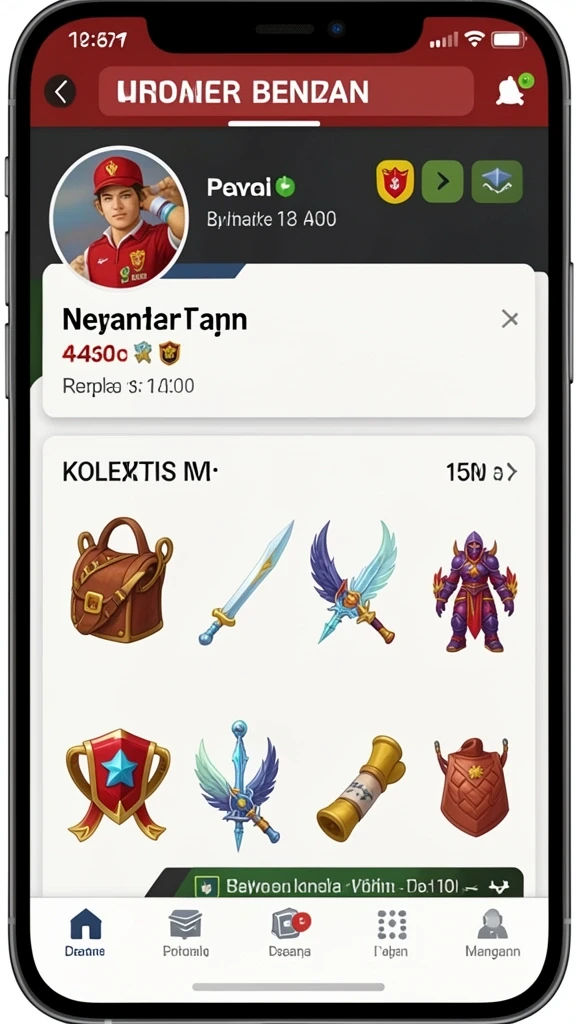 Tangkapan layar fitur multiplayer, kompetisi seru antar teman.