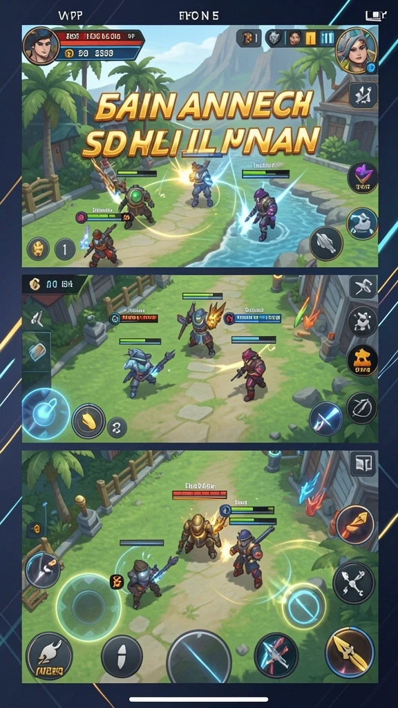 Screenshot level menantang yang harus diselesaikan.