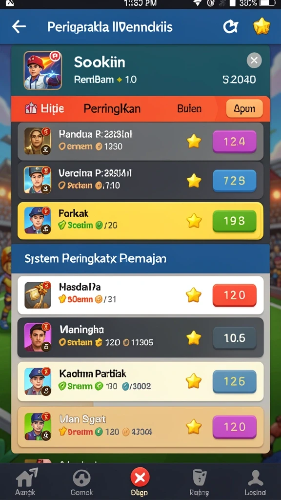 Tampilan antarmuka yang intuitif dan menarik.