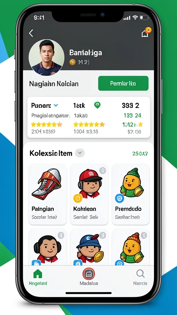 Tampilan antarmuka yang menarik dan sederhana.