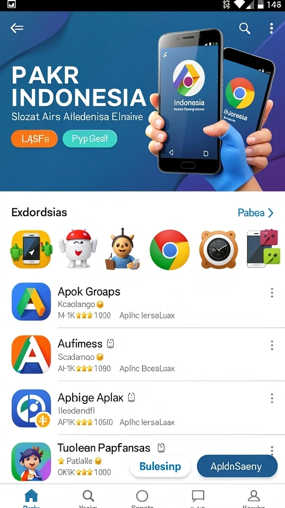 Beragam pilihan permainan yang mengasyikkan.