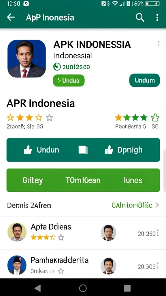 Tampilan antarmuka pengguna yang menarik dan modern.