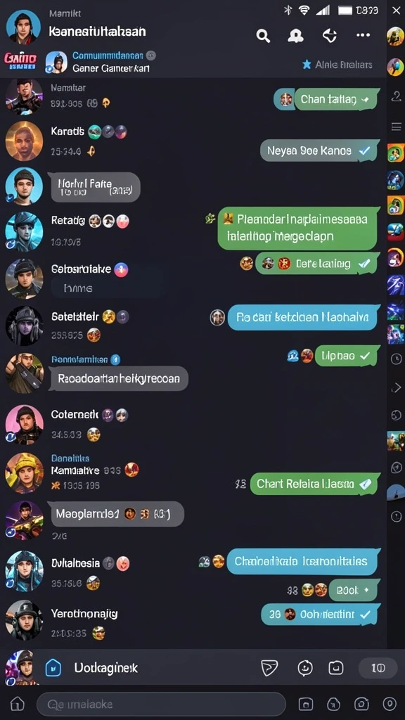 Momen aksi seru dalam gameplay VM777.