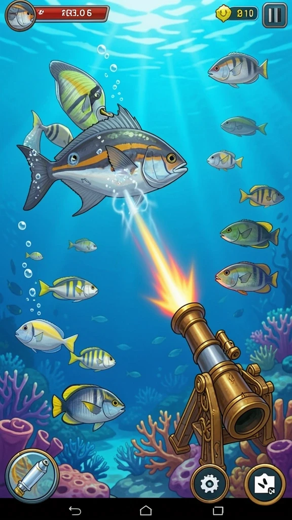 Screenshot menunjukkan tampilan awal game yang menarik.