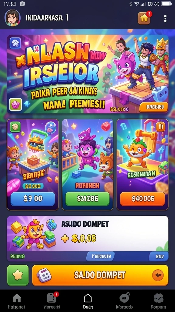 Bergabunglah dalam permainan poker seru dengan pemain lain.