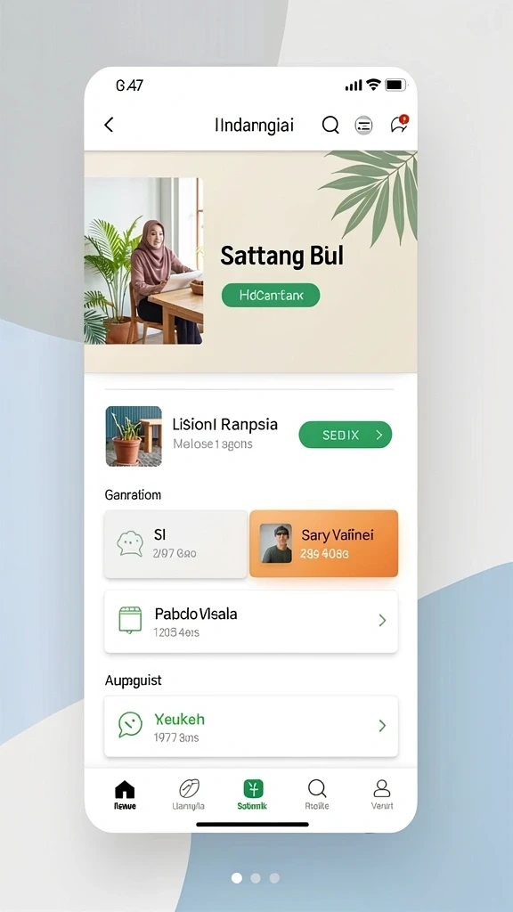 Menjelajahi dunia fantastis yang penuh warna.