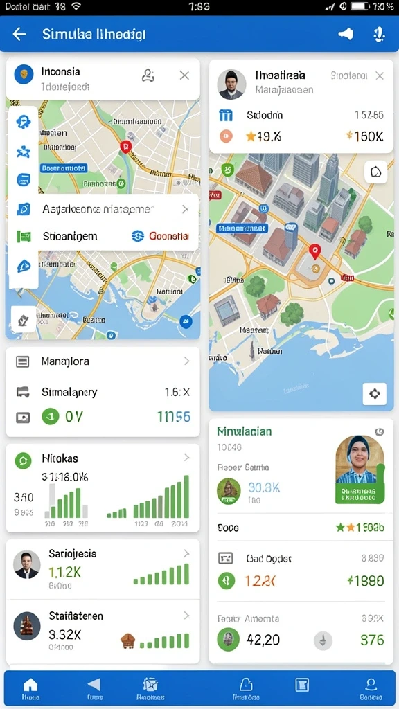 Fitur interaksi sosial yang memudahkan pengguna berkomunikasi.