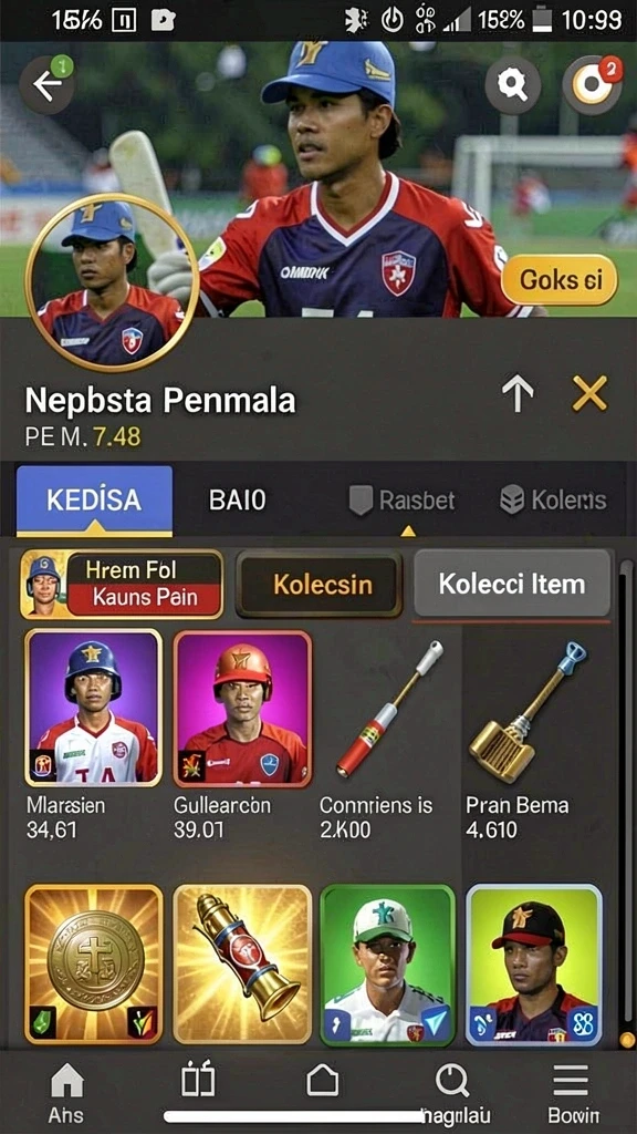 Tangkapan layar menampilkan pemandangan indah dunia ZK988.